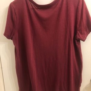 Maroon T Shirt